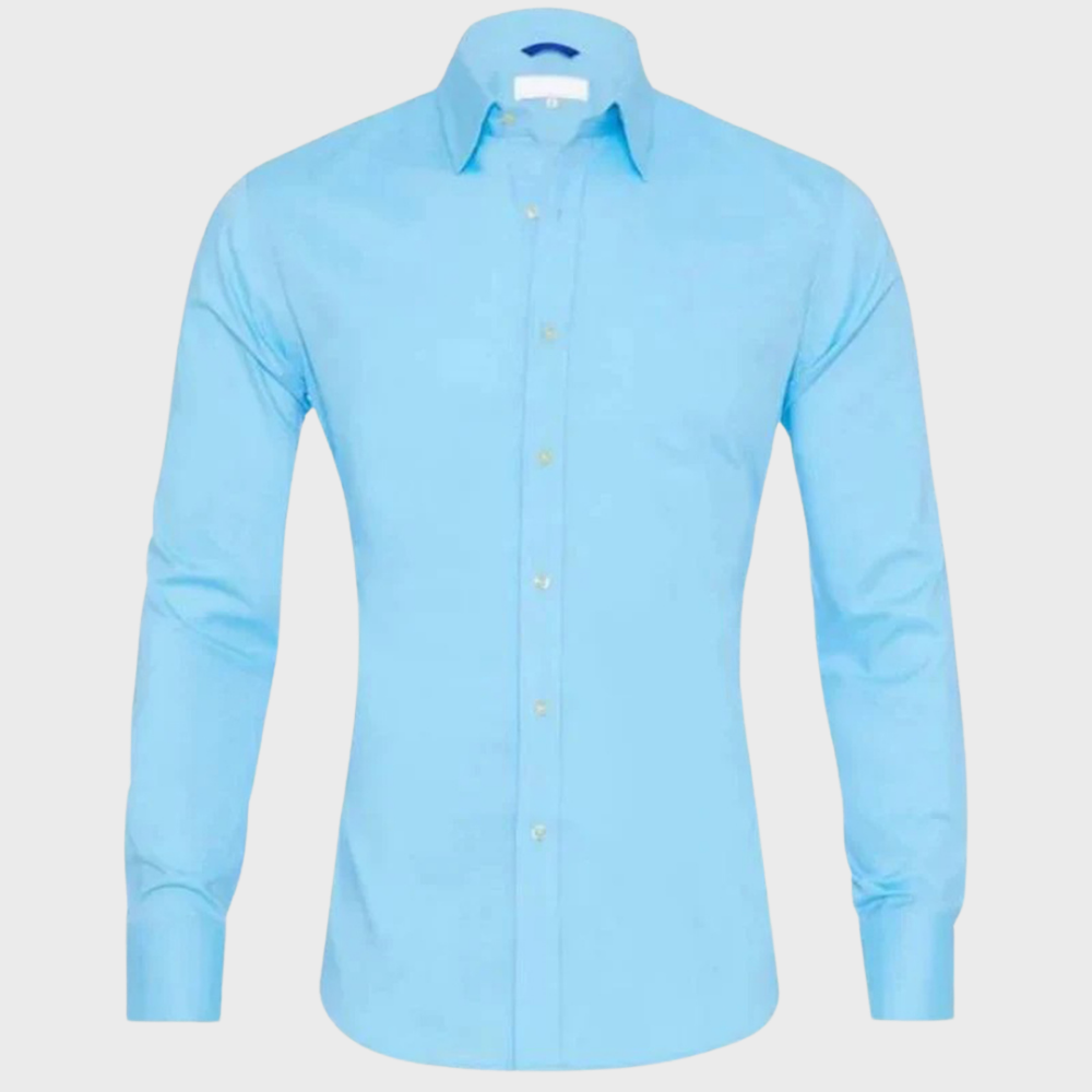 Adrian | Refined Slim-Fit Button-Up Shirt - Valereo