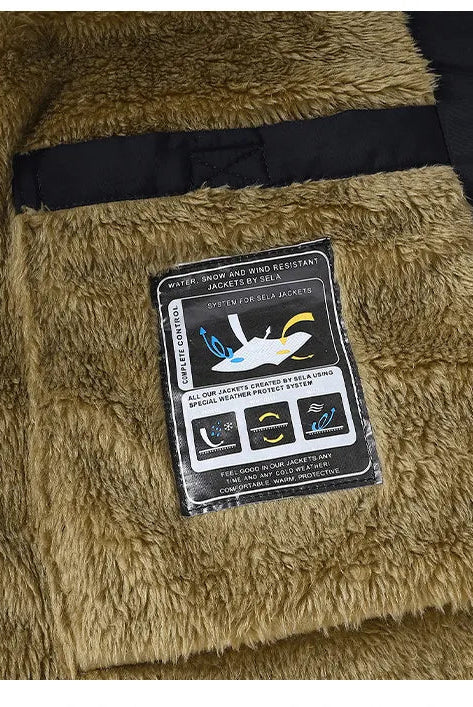 Andrew | Cozy Fur-Hood Fleece-Lined Parka Jacket - Valereo