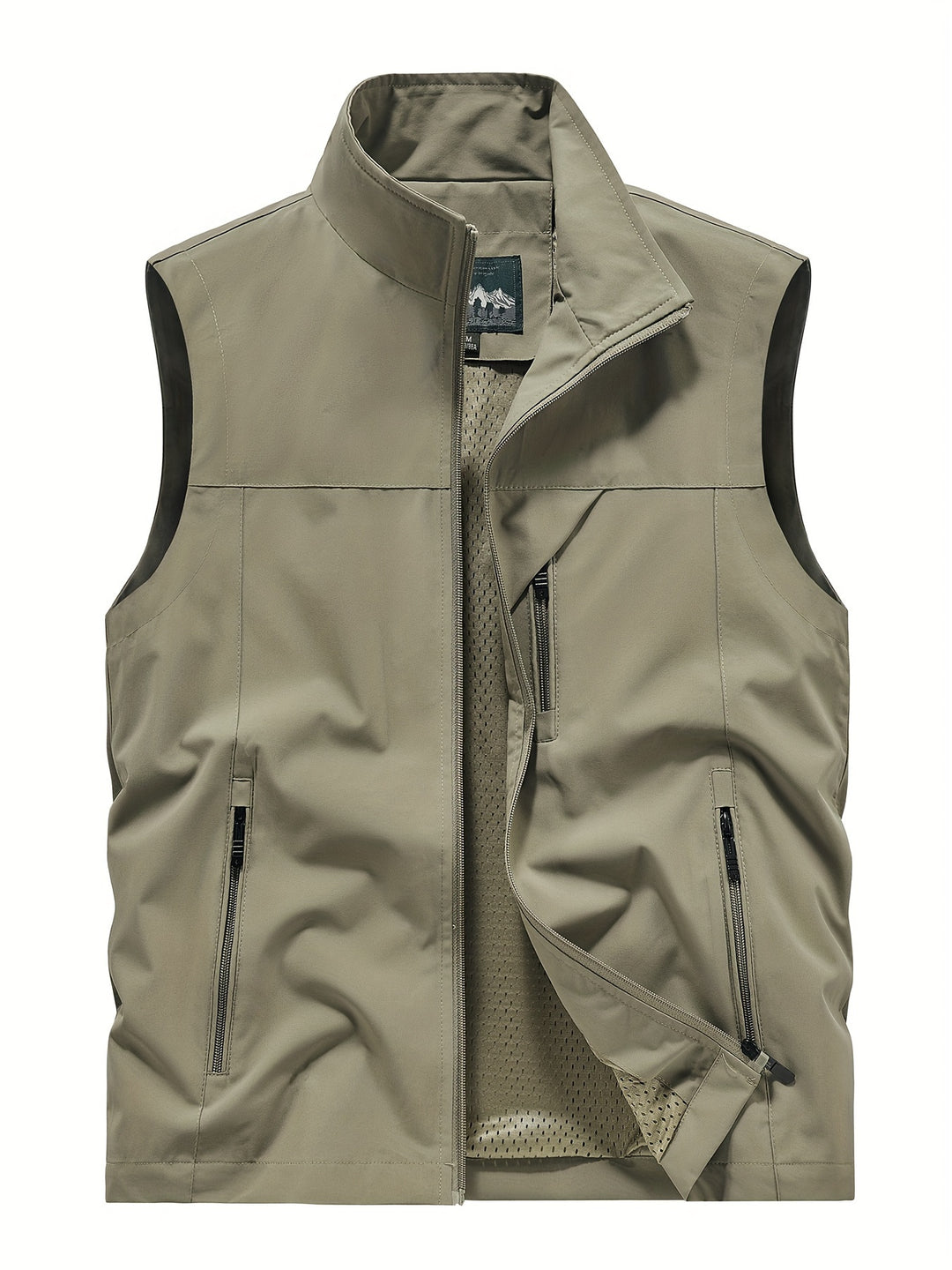 Austin | Casual Zip-Pocket Utility Vest - Valereo