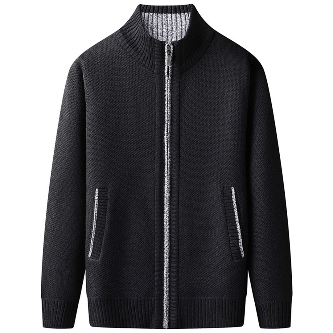 Austin | Stylish Full-Zip Knit Cardigan - Valereo