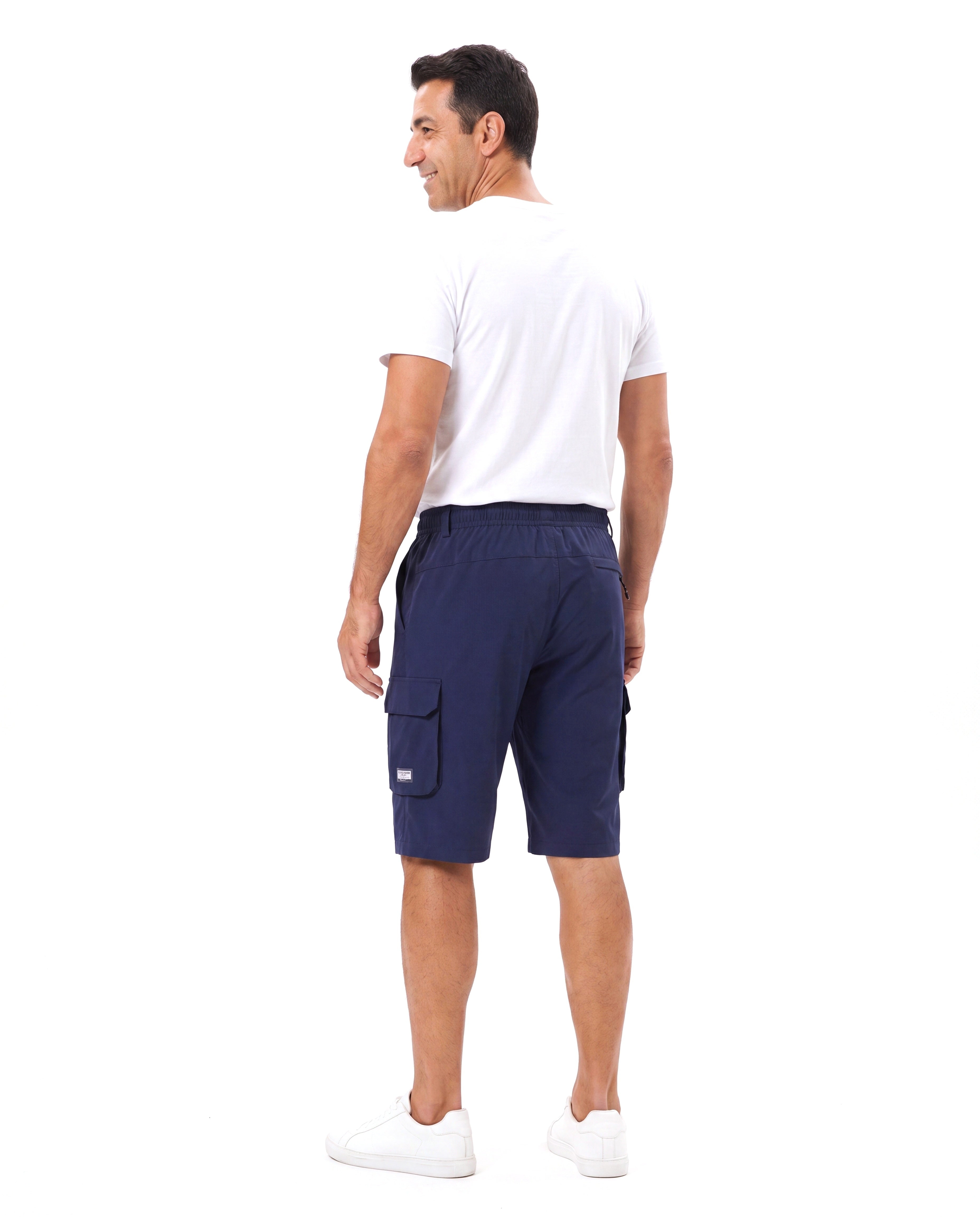 Men's Quick-Dry Cargo Shorts with Pocket Details