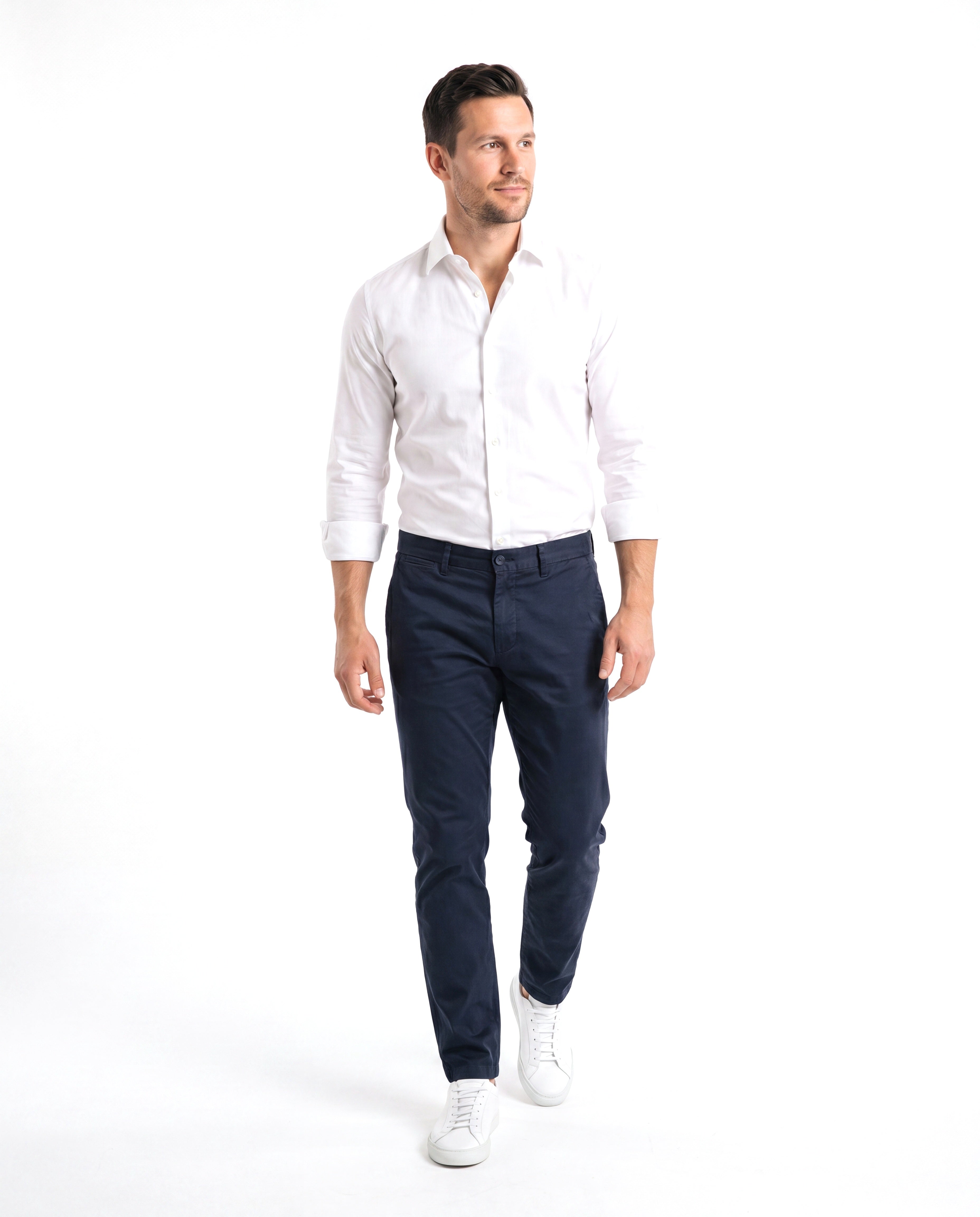 Men's Breathable Shirt with Long Sleeves