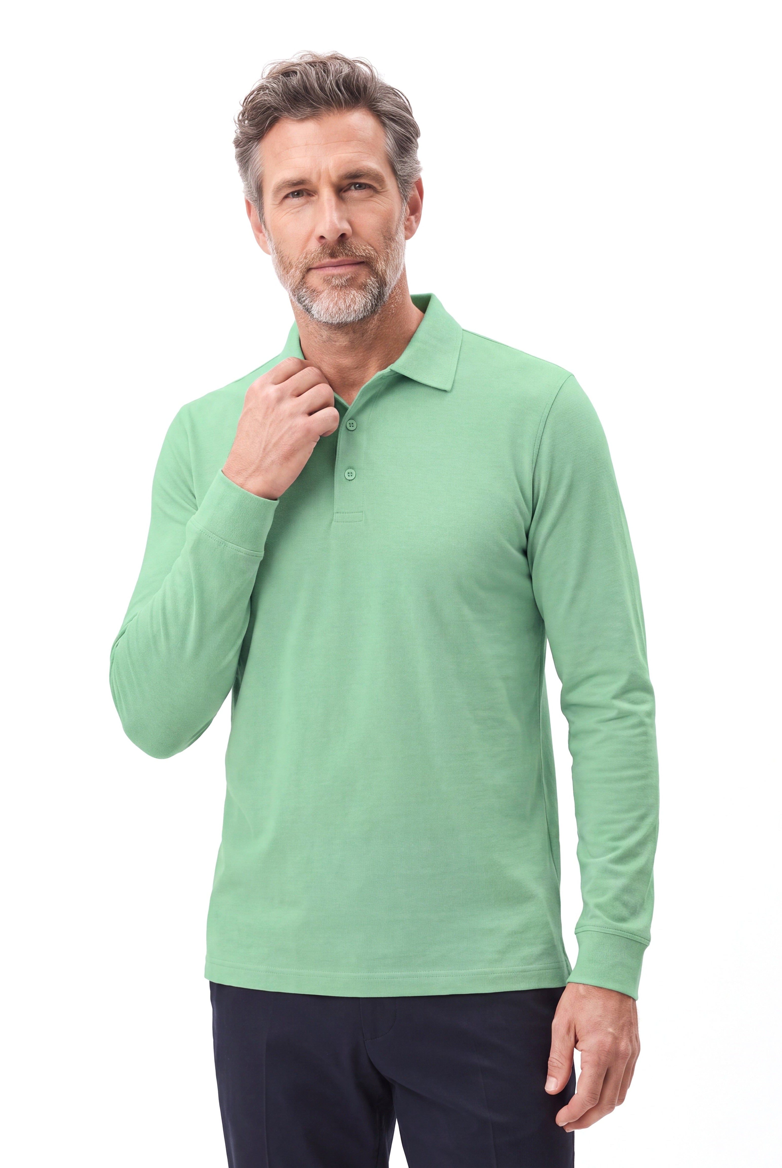 Men's Piqué Polo with Slim Fit