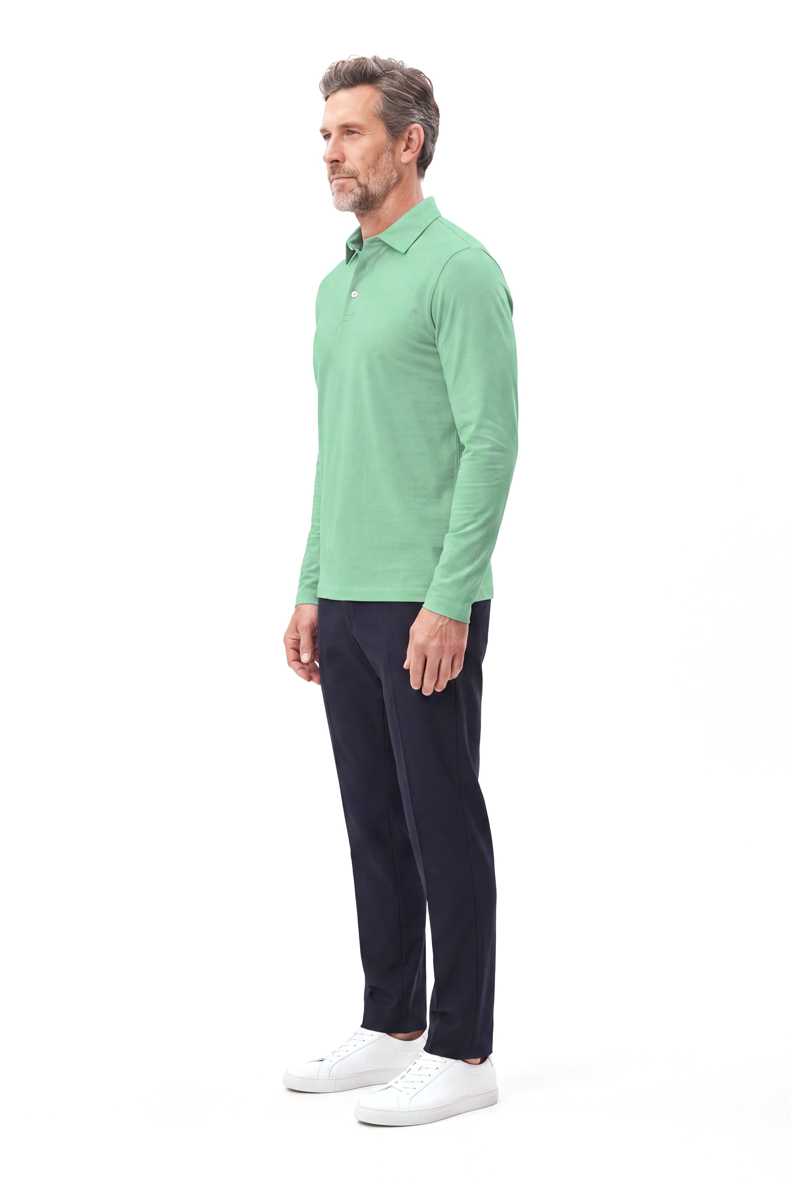 Men's Piqué Polo with Slim Fit
