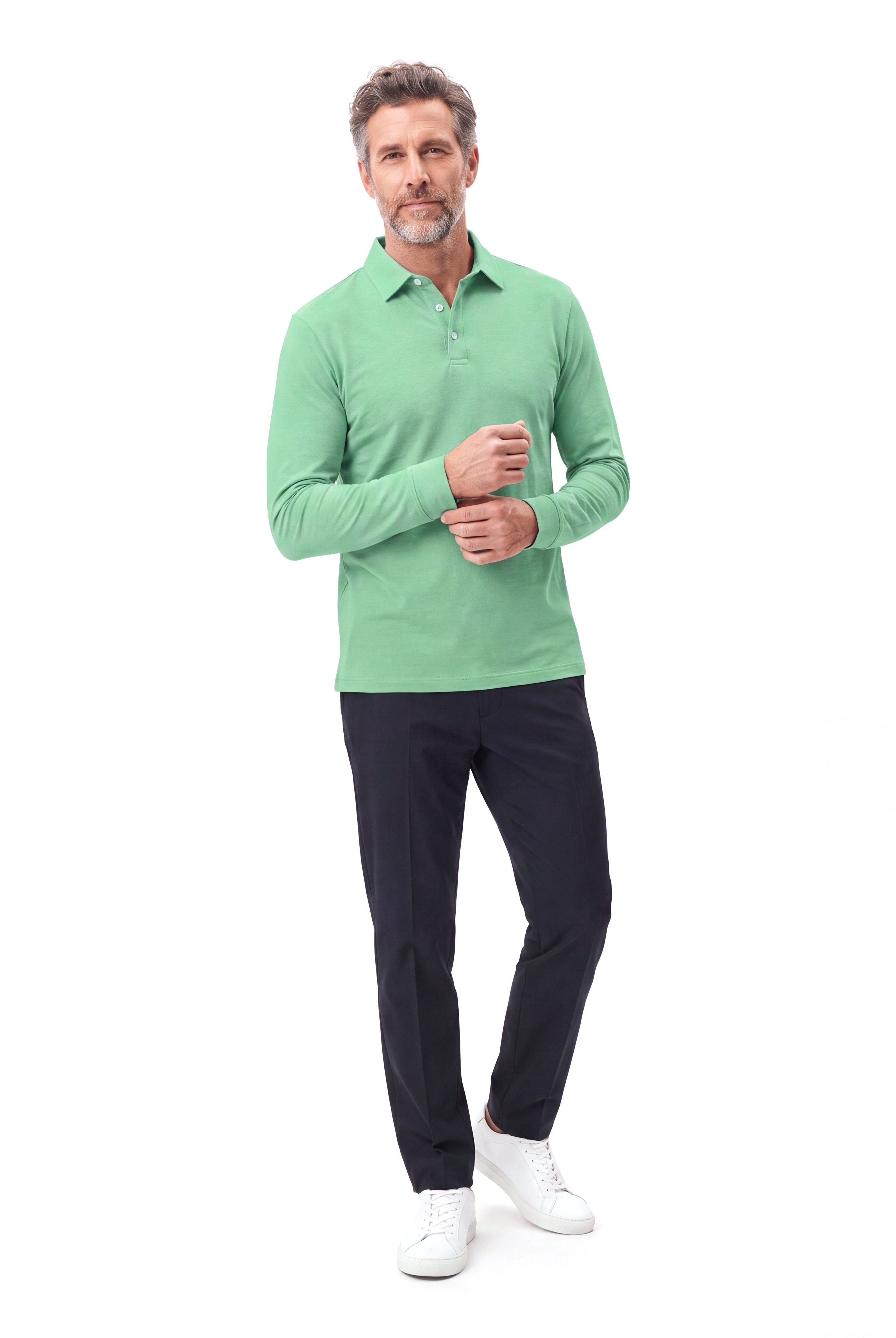 Men's Piqué Polo with Slim Fit