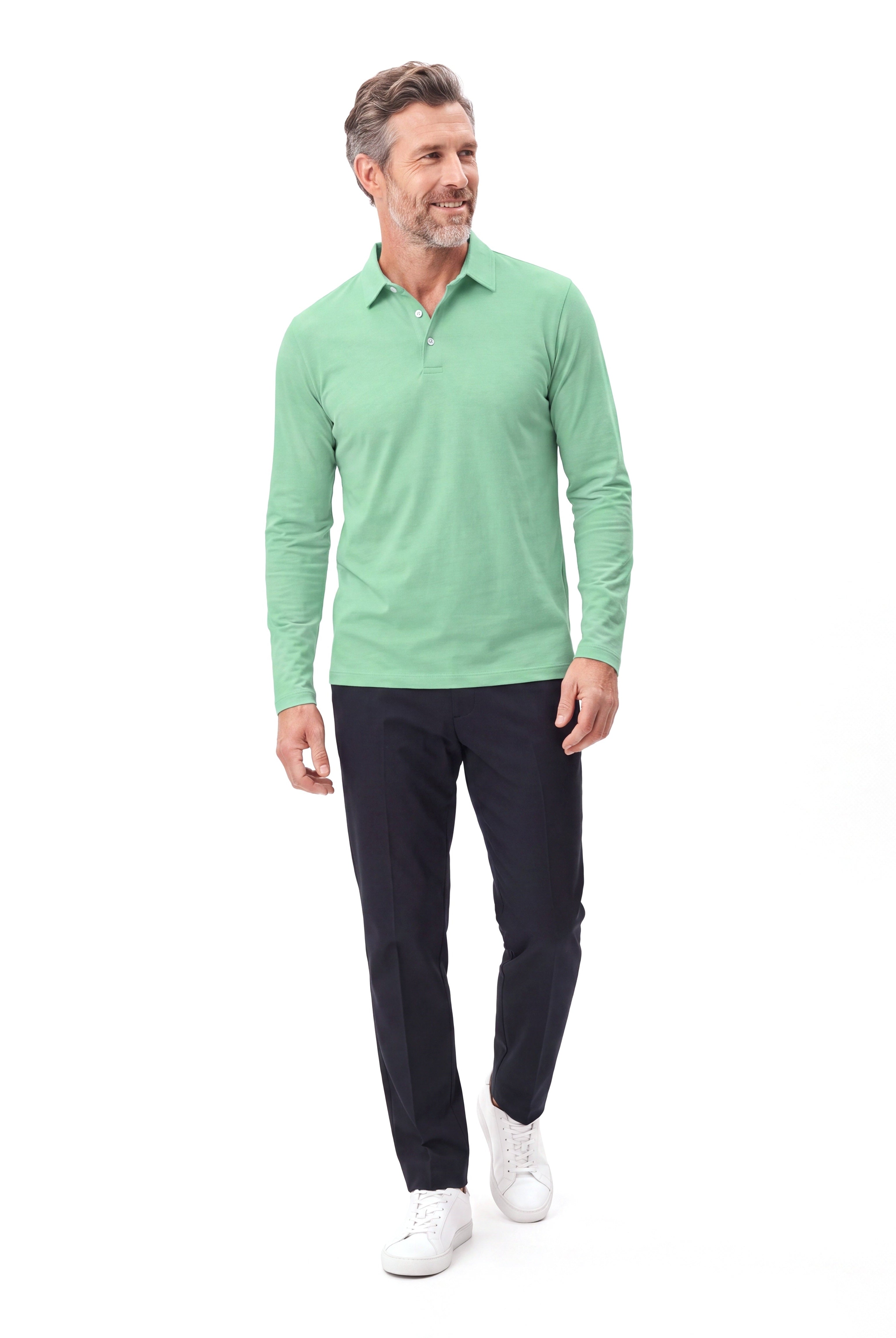 Men's Piqué Polo with Slim Fit