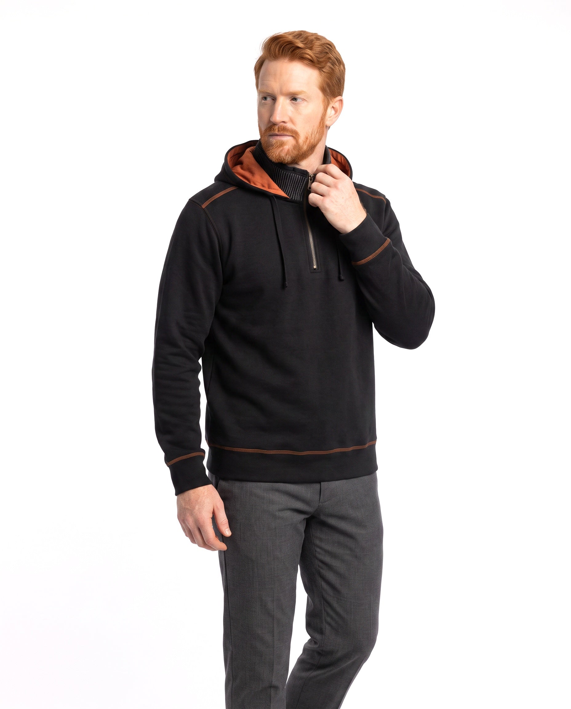 Men's Thermal Hoodie with Insulated Lining