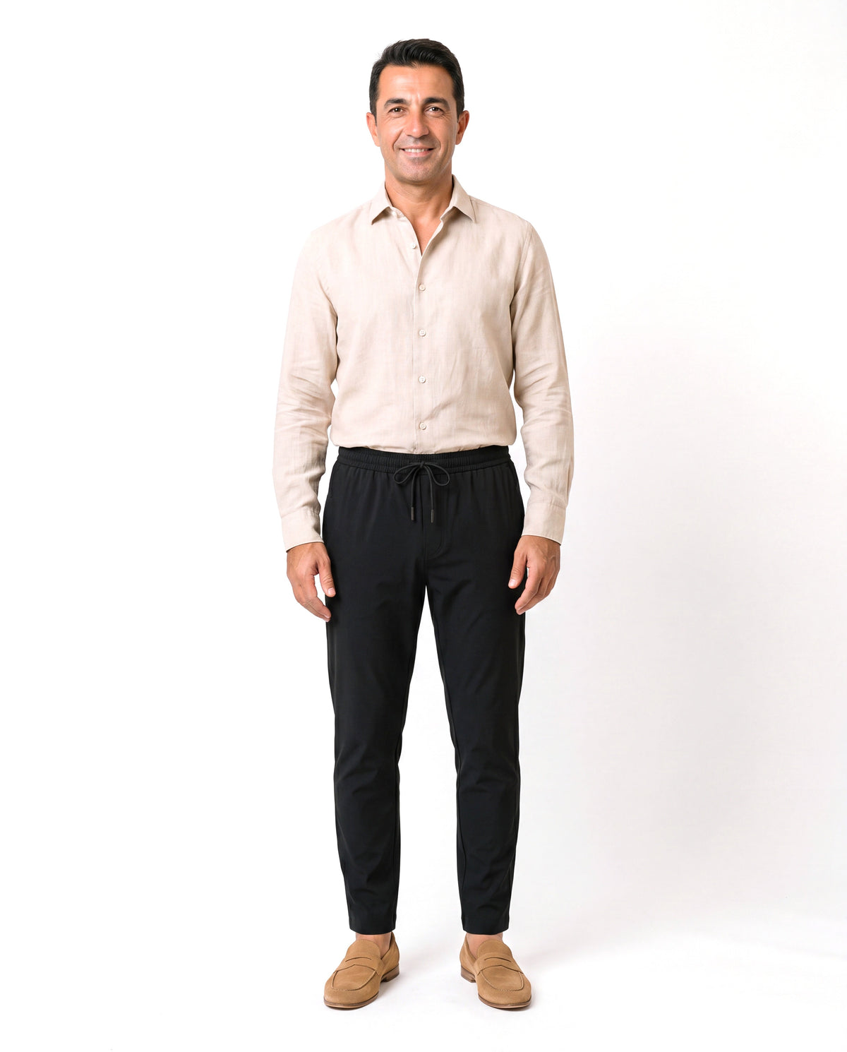 Caleb | Comfort Drawstring Jogger Pants - Valereo
