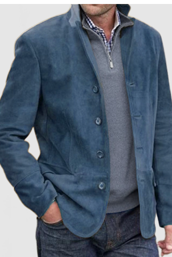 Caleb | Refined Suede Blazer Jacket - Valereo