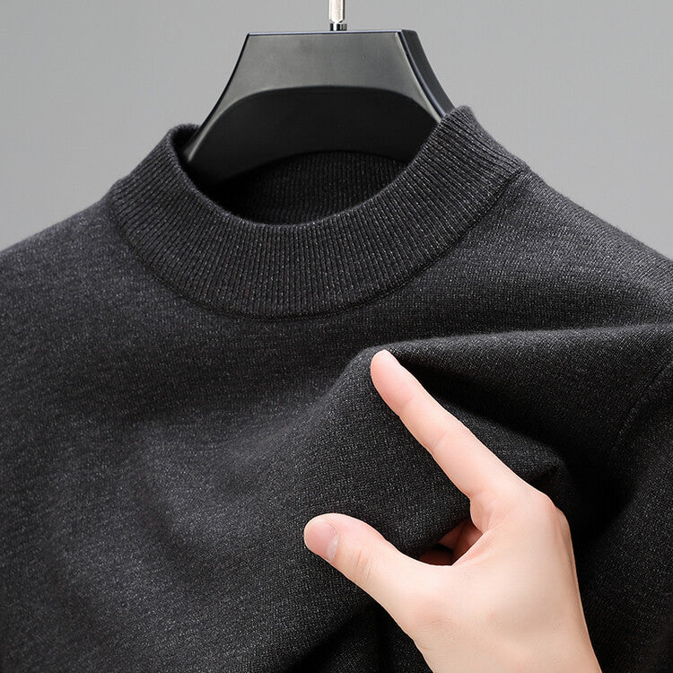 Cole | Cozy Mock Neck Sweater - Valereo