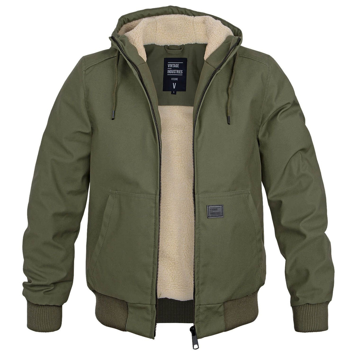 Cole | Cozy Sherpa Hooded Jacket - Valereo