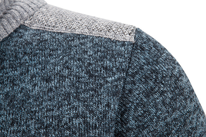Daniel | Cozy Fleece-Lined Knit Cardigan - Valereo