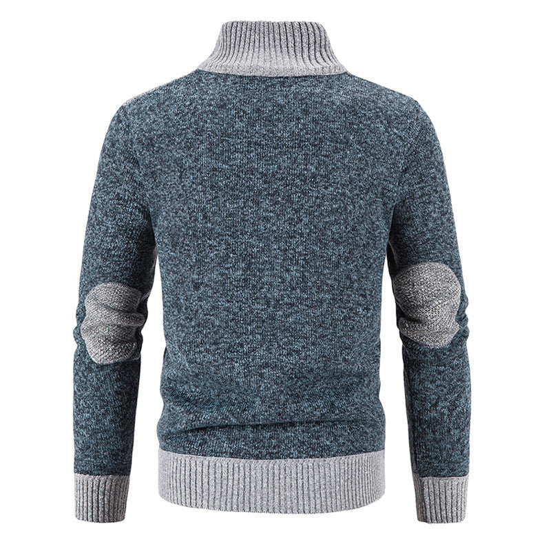 Daniel | Cozy Fleece-Lined Knit Cardigan - Valereo
