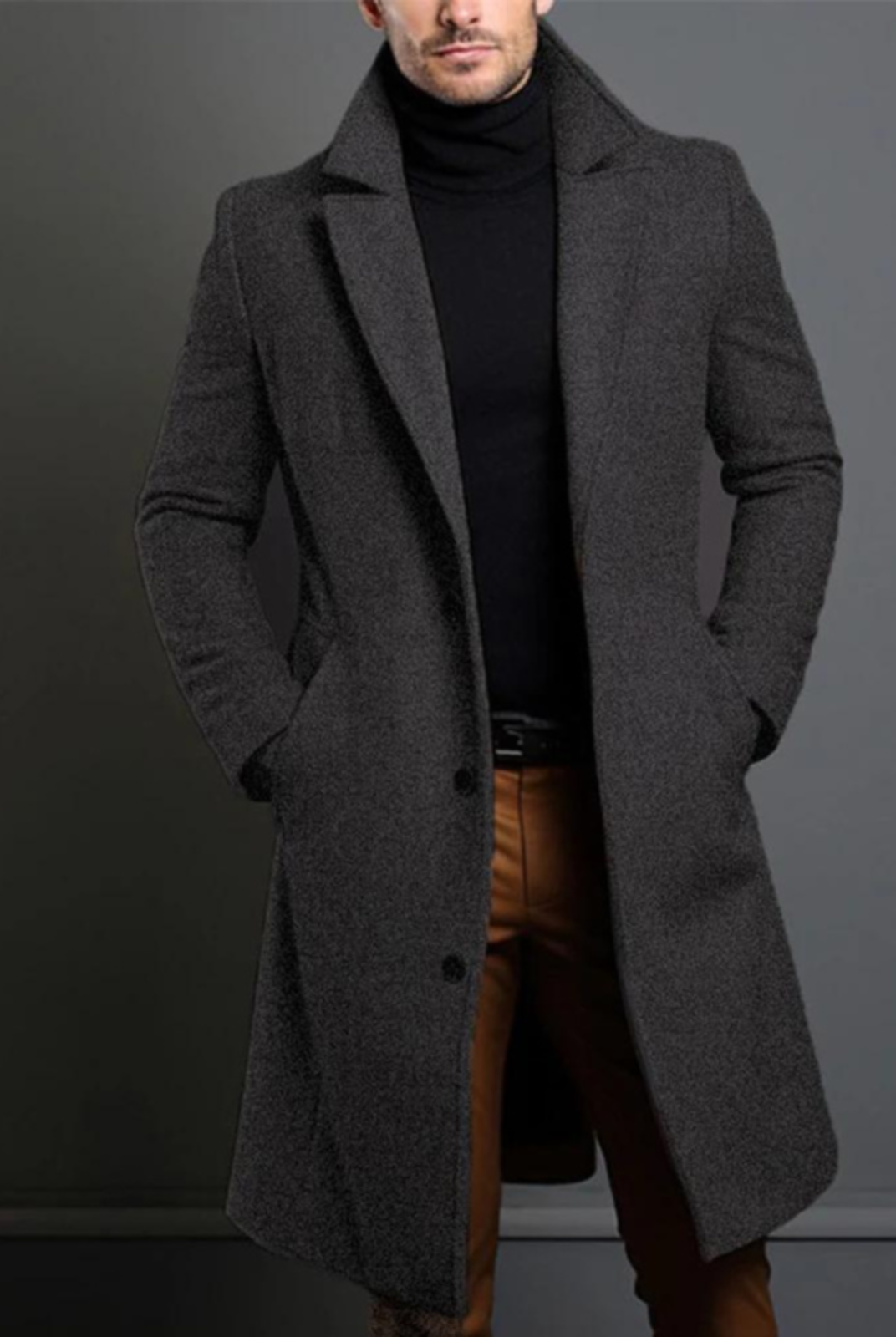 Daniel | Refined Wool Trench Coat - Valereo