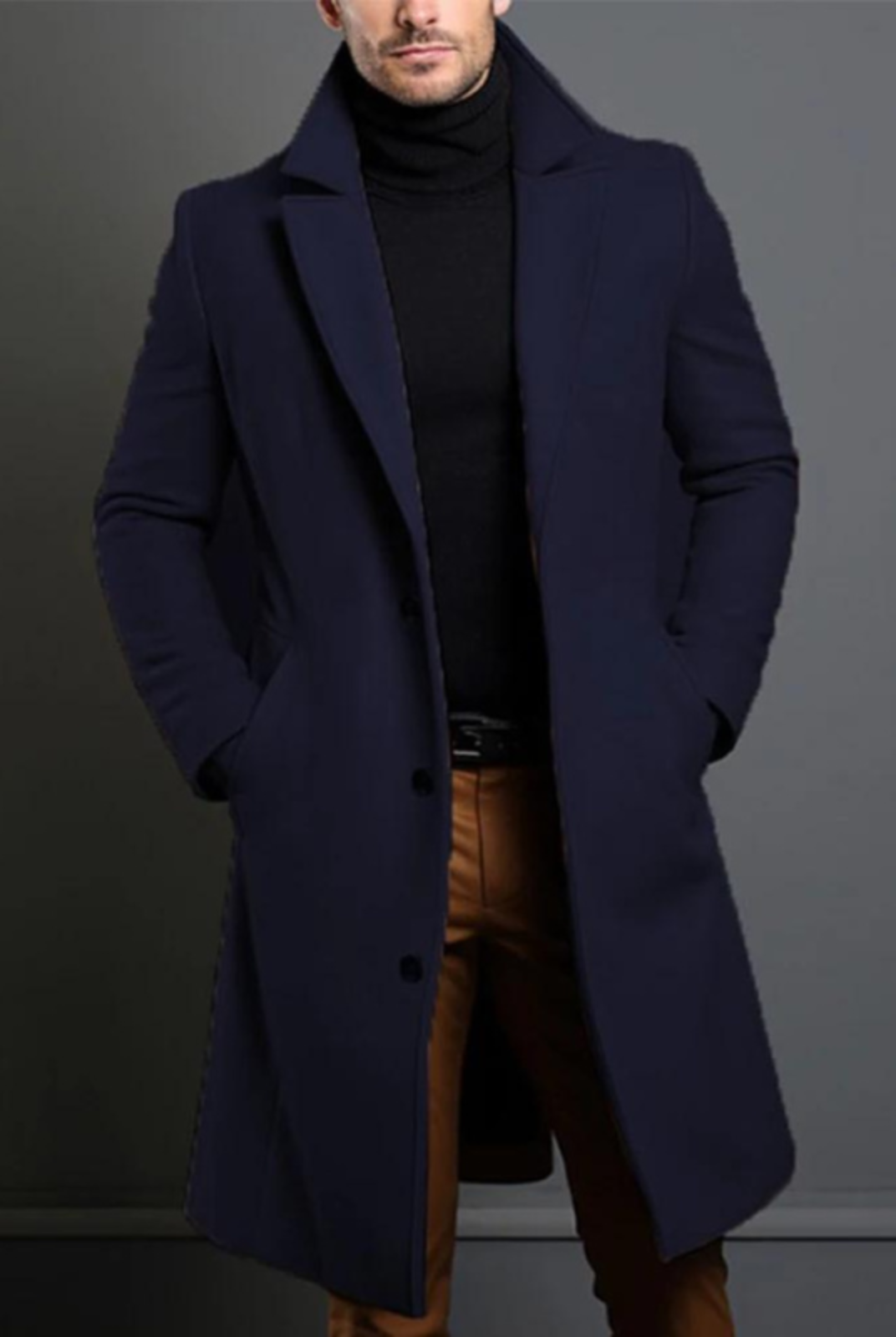 Daniel | Refined Wool Trench Coat - Valereo