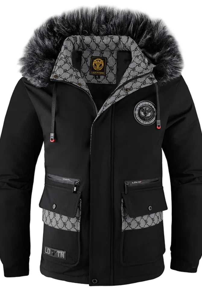 Ethan | Premium Faux-Fur Hooded Parka Jacket - Valereo