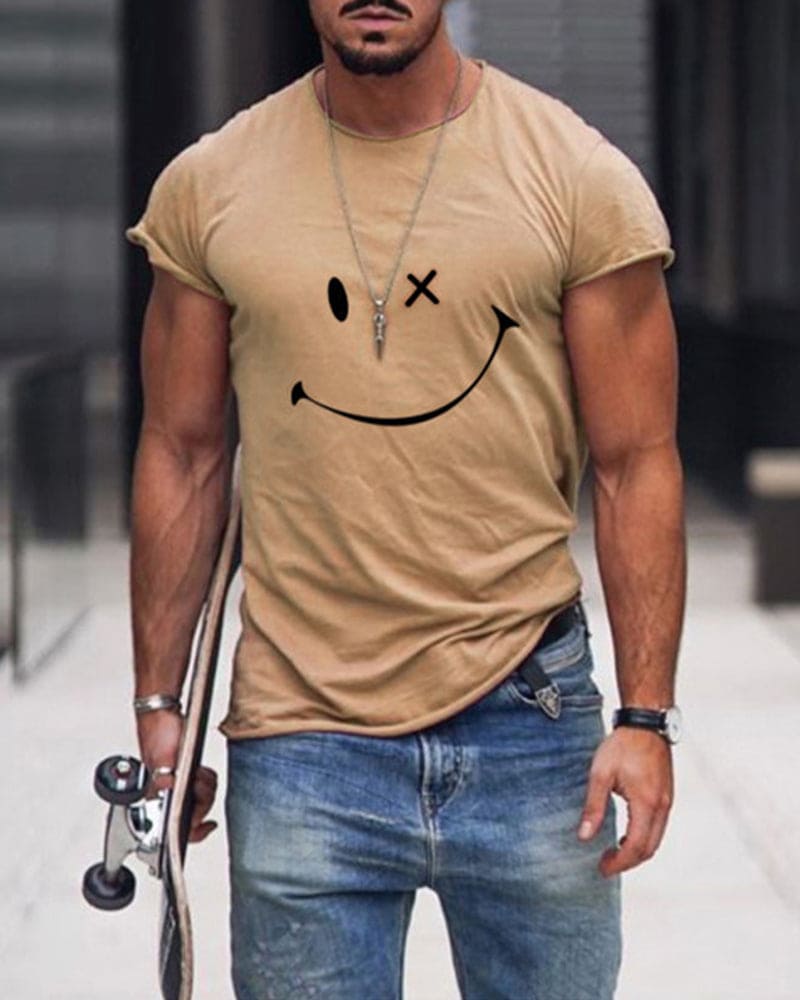 Henry | Casual Graphic Print Tee - Valereo