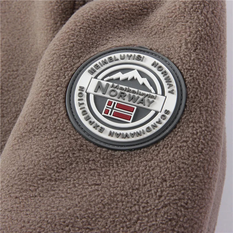 Henry | Cozy Fleece Stand-Collar Jacket - Valereo