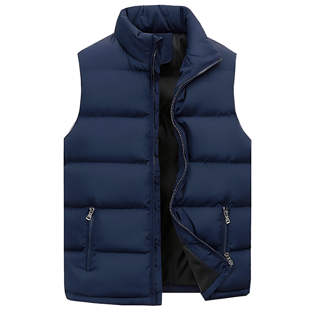 James | Modern Quilted Puffer Vest - Valereo