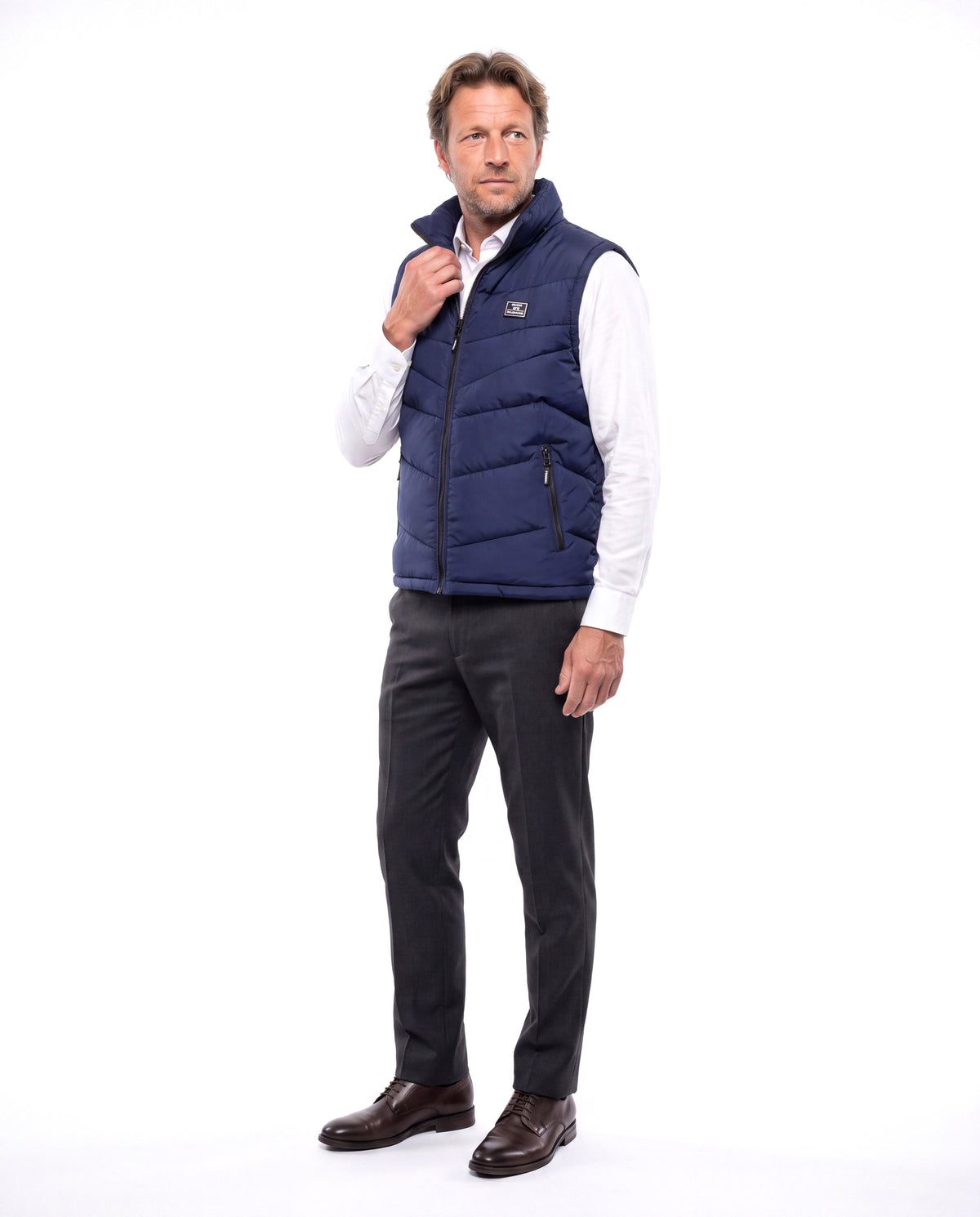 James | Modern Quilted Puffer Vest - Valereo