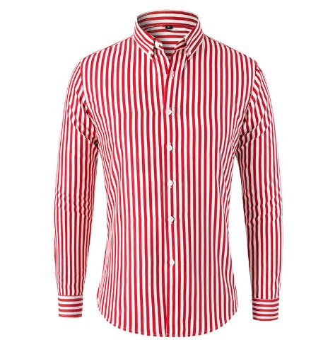Jermaine | Refined Striped Button-Down Shirt - Valereo