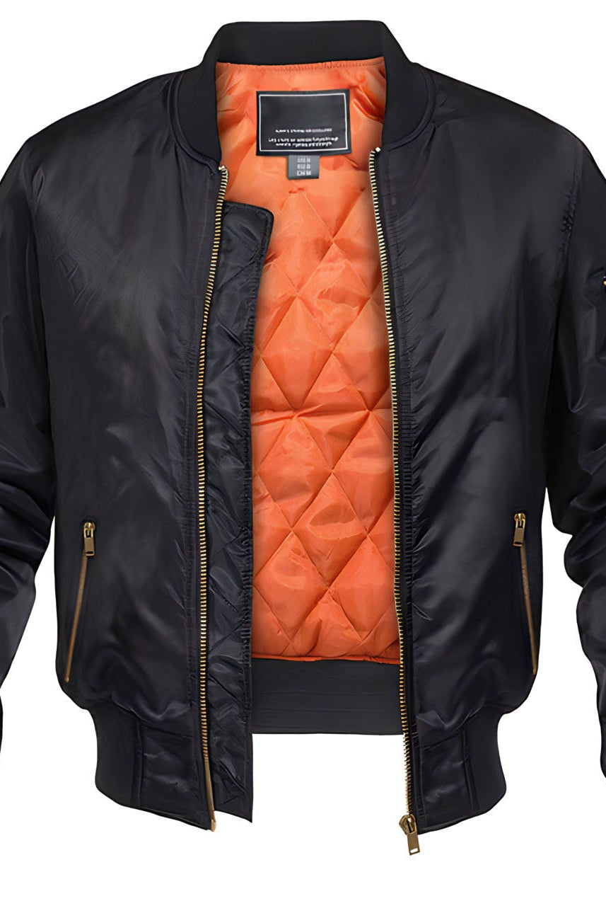 Julian | Classic Quilted Bomber Jacket - Valereo