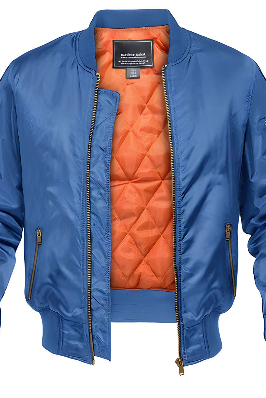 Julian | Classic Quilted Bomber Jacket - Valereo