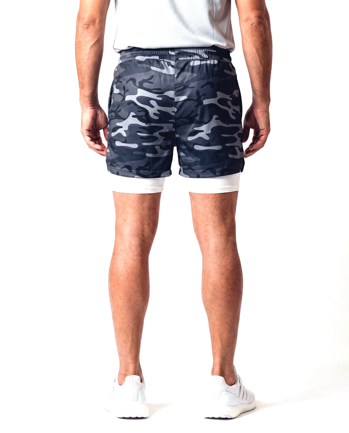 Lucas | Comfort Camo Layered Shorts - Valereo