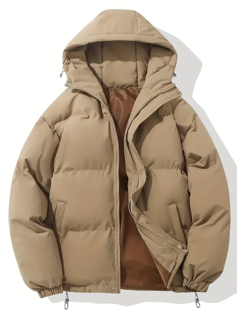 Marcus | Modern Hooded Puffer Jacket - Valereo