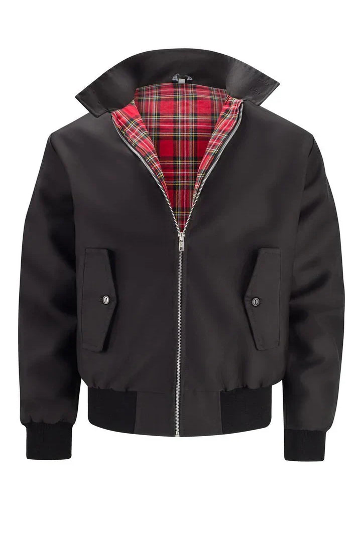 Matthew | Classic Harrington Bomber Jacket - Valereo