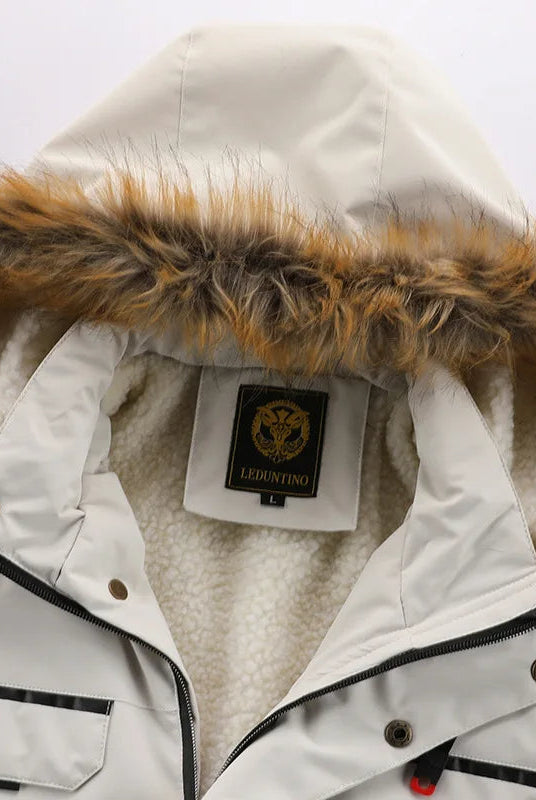 Oliver | Cozy Fur Fleece-Lined Parka Jacket - Valereo