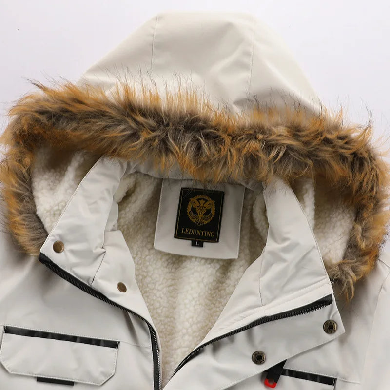 Oliver | Cozy Fur Fleece-Lined Parka Jacket - Valereo