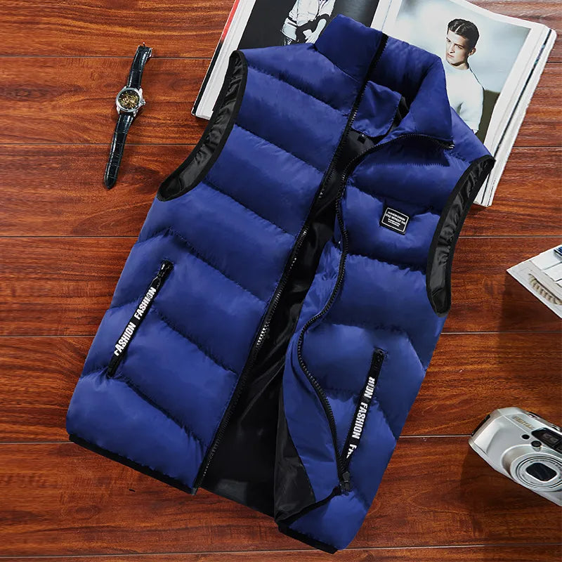 Simon | Modern Quilted Puffer Vest - Valereo