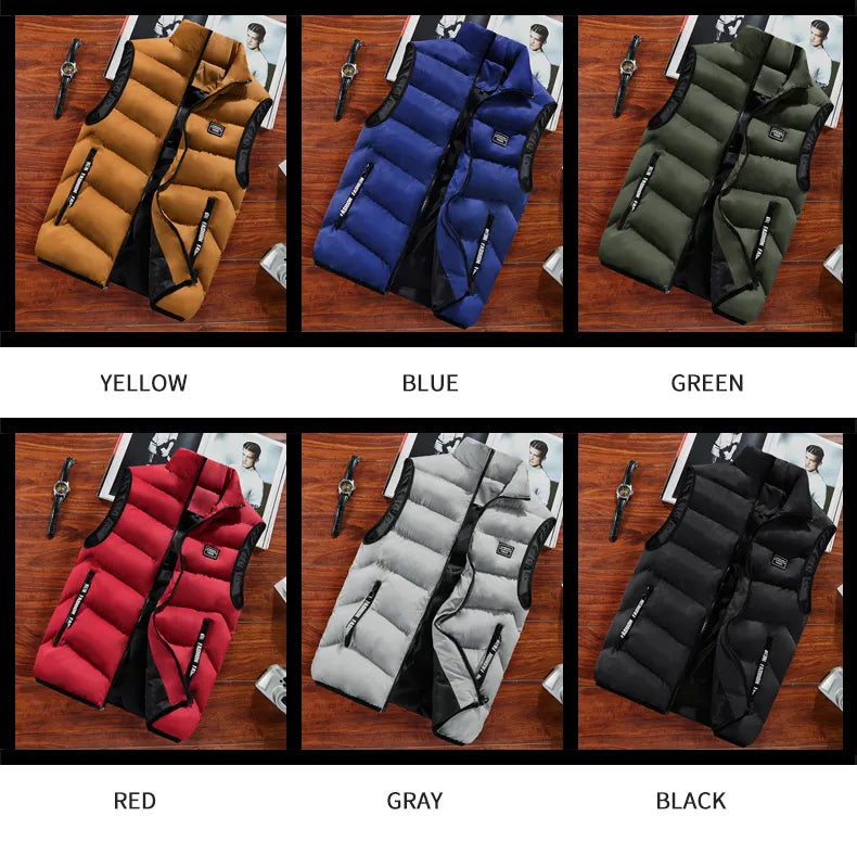 Simon | Modern Quilted Puffer Vest - Valereo