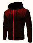 Kevin | Athletic Gradient Zip Hoodie