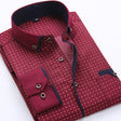 Men's Button-Down Shirt Contrast Trim