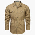 Men's Cargo Shirt Chest Pockets
