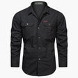 Men's Cargo Shirt Chest Pockets