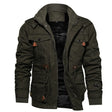 Douglas | Casual Fleece-Lined Cargo Jacket