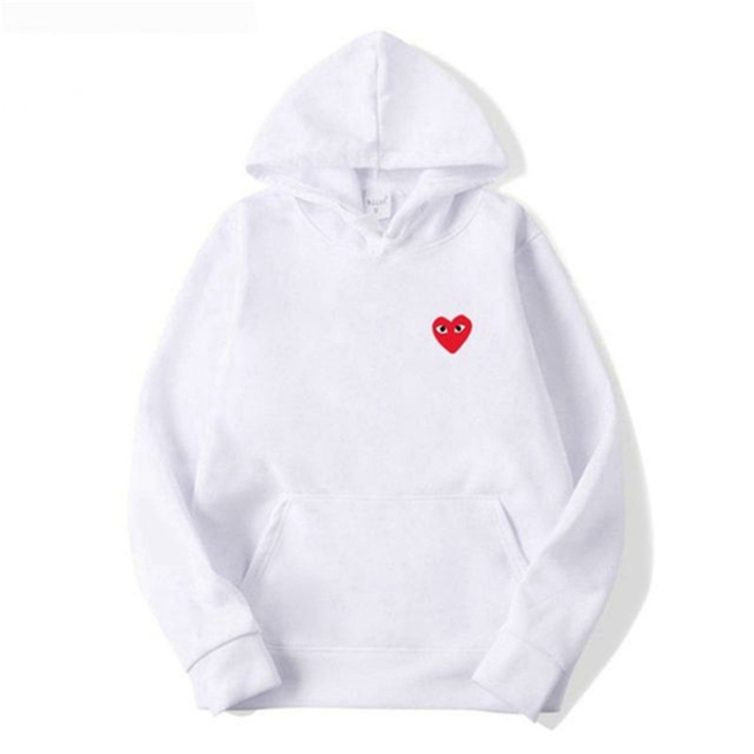 Men's Cotton Hoodie with Ribbed Cuffs
