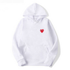 Men's Cotton Hoodie with Ribbed Cuffs