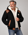 Gary | Relaxed Waffle Hooded Jacket