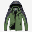 Men's Waterproof Parka Fleece Lined Hood