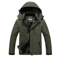 Men's Waterproof Parka Fleece Lined Hood