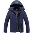 Men's Waterproof Parka Fleece Lined Hood