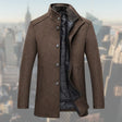 Men's Wool Coat Detachable Vest Liner
