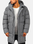 Adrian | Relaxed Knee-Length Puffer Coat
