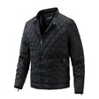 Men's Quilted Jacket Stand Collar