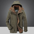 Lucas | Refined Sherpa-Lined Hooded Parka