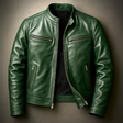 Anthony | Refined Vintage Leather Racer Jacket